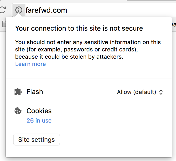 awmyers's tweet photo. @Fare_Fwd Interested in picking up the latest issue, but looks like website is not secure? Is there another way to order? https://t.co/K5XTrXSn3B