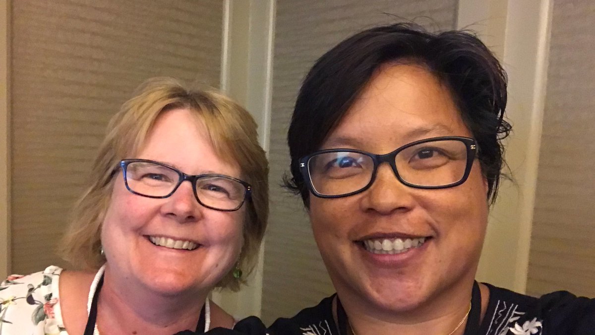 ChristineYH's tweet photo. More BC people at #HICE2018. Awesome. #bced #bcedchat #bcpvpa https://t.co/R9Msgs5Bb3