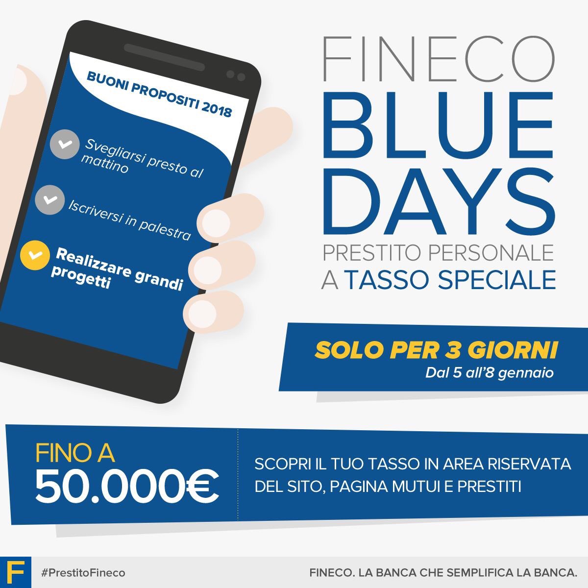 Finecobank on twitter: riparti dai tuoi progetti, realizzali con ... Speciale prestiti