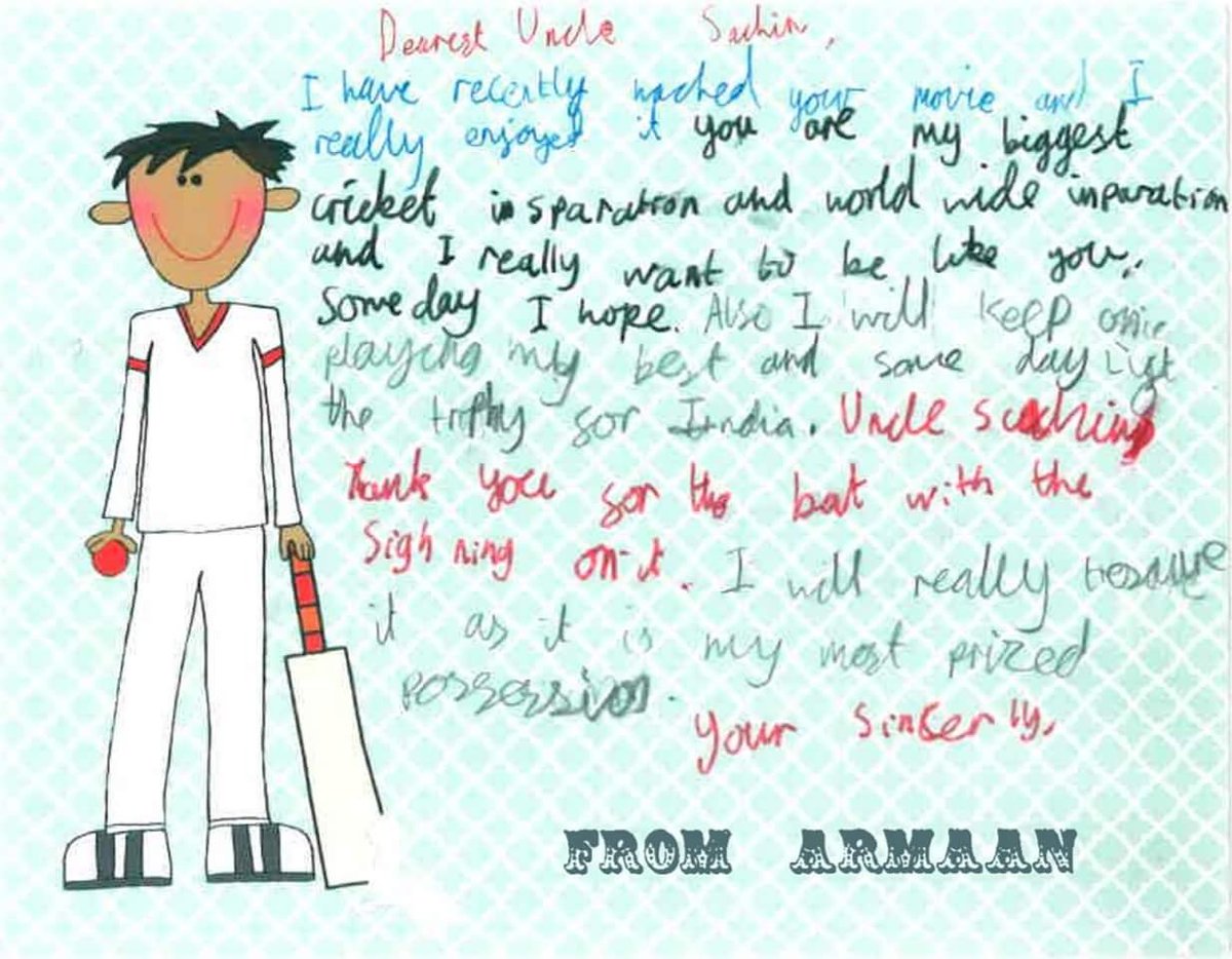 Image result for child arman tweet sachin tendulkar