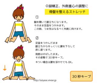 脚やせしたい人必見！骨盤を矯正して簡単に脚やせできる方法！