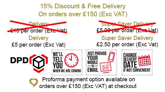Half Price Delivery Offer Ends 12th January