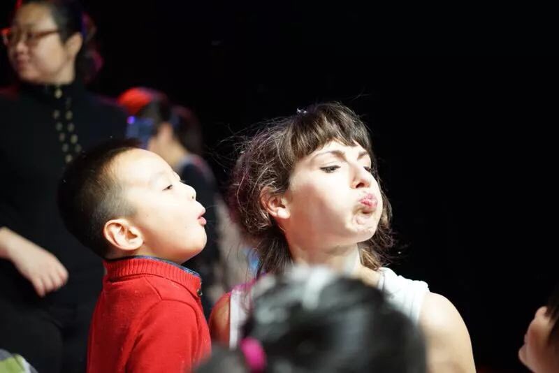 Peutetretheatre's tweet photo. Shh...Bang at ASK Shanghai today #kids #youngaudiences #artspaceforkids https://t.co/hZlO8fIgSA