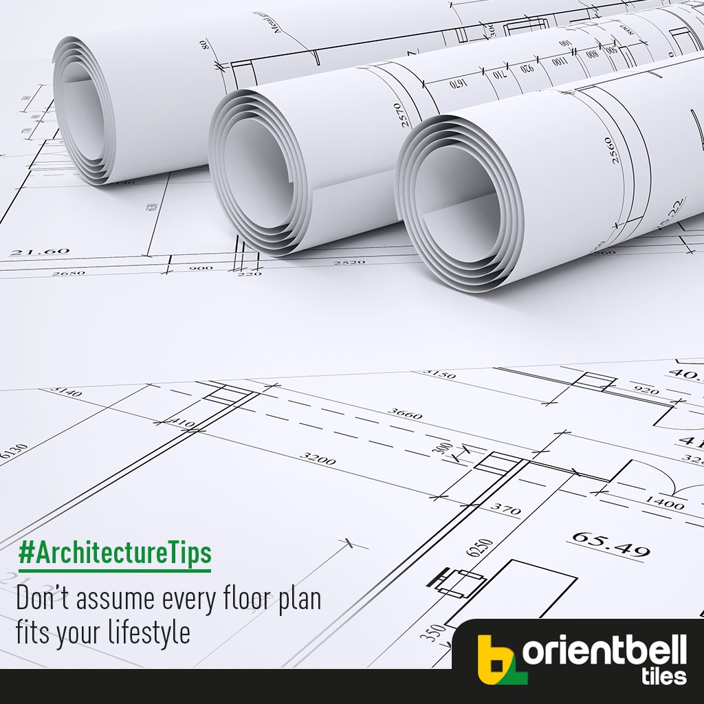 OrientbellTiles's tweet image. Assess your lifestyle before choosing a floor plan! #ArchitectureTips