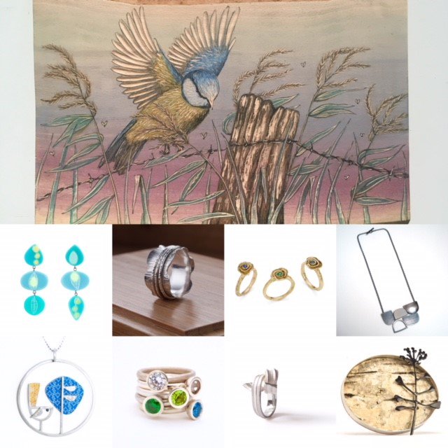 Lots of lovely #jewellery #rings &amp; works in #mixedmedia arriving for our new shows #madewithlove &amp; #rings starting Saturday 13th January.  Discover more about these makers &amp; lots more besides over on our website #whatson page craftcentreleeds.co.uk