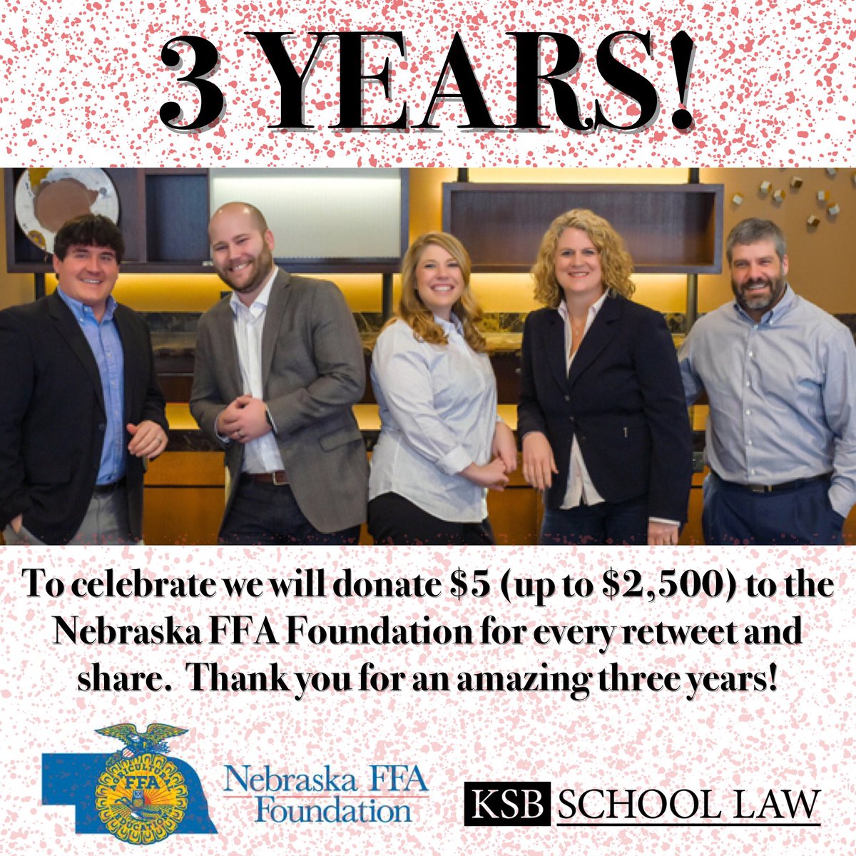 KarenHaase's tweet photo. Blessed beyond words and thrilled to celebrate by supporting @NebraskaFFA &amp; @NEFFAFoundation https://t.co/OJdc7SlJA0