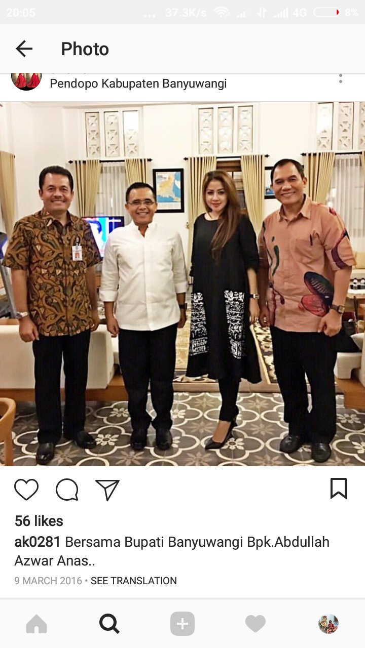 Asrilia dan Azwar Anas
