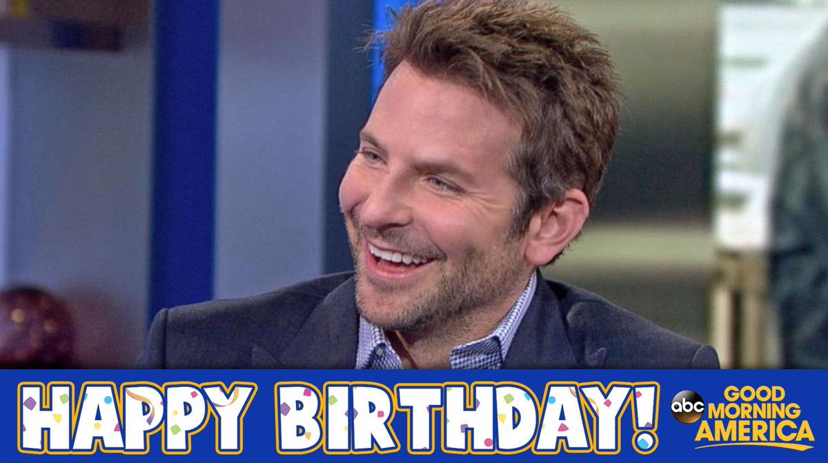 Happy Birthday to Bradley Cooper!  