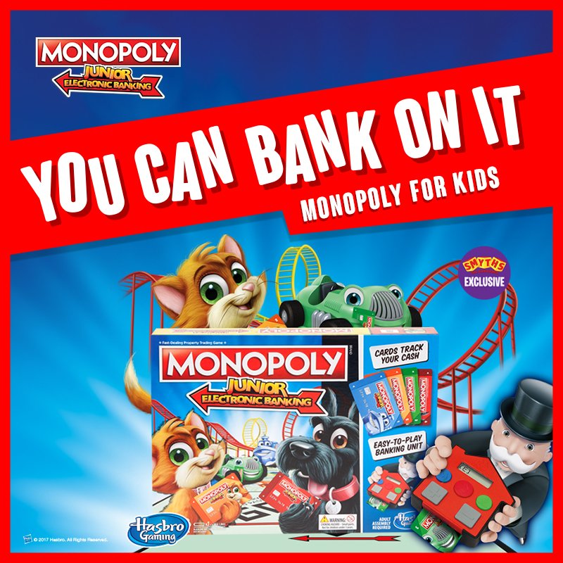 monopoly electronic banking smyths