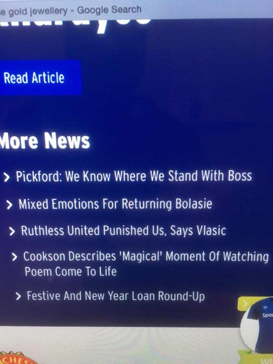 PeasPies's tweet photo. On the @Everton website - #letnoonestealyourdreams https://t.co/f67WIrLKAL