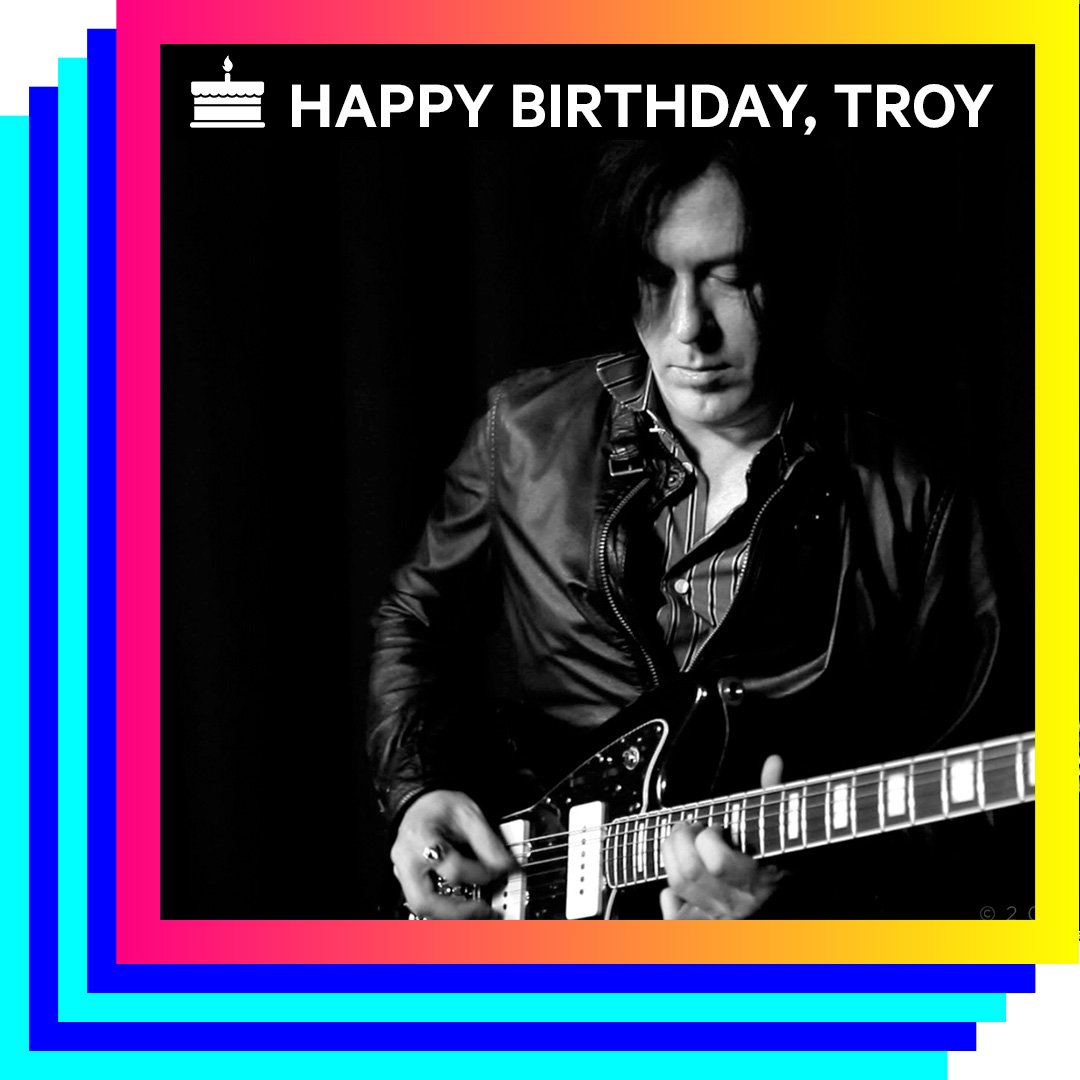 Happy 48th birthday to Queens of the Stone Age\s guitar god Troy Van Leeuwen! See you at  