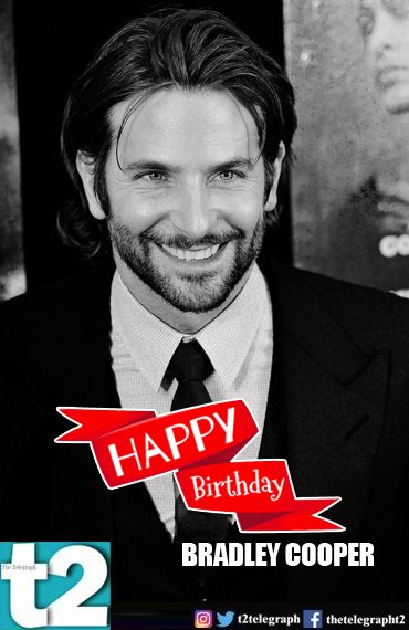 He\s hot... he\s cool... he\s Bradley Cooper. Happy birthday! 