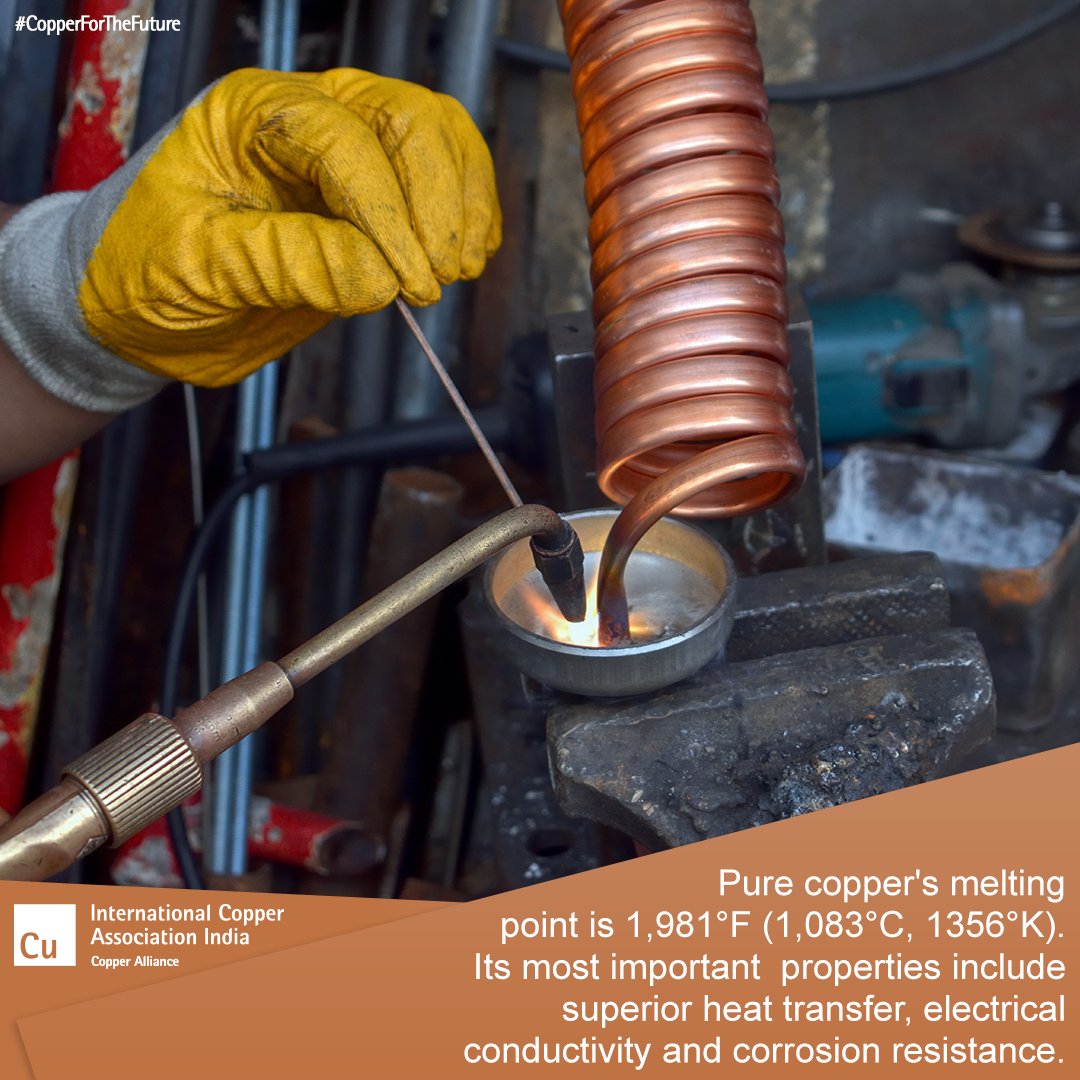 Copper_India's tweet photo. In 5000 BC in Serbia, man discovered how to melt Copper. This discovery opened the gates to the Copper Age from the Stone Age. Since then, man has never looked back!
#Copper #WhyCopper #CopperForAll #EVs #History https://t.co/Q1ONdxa2B0