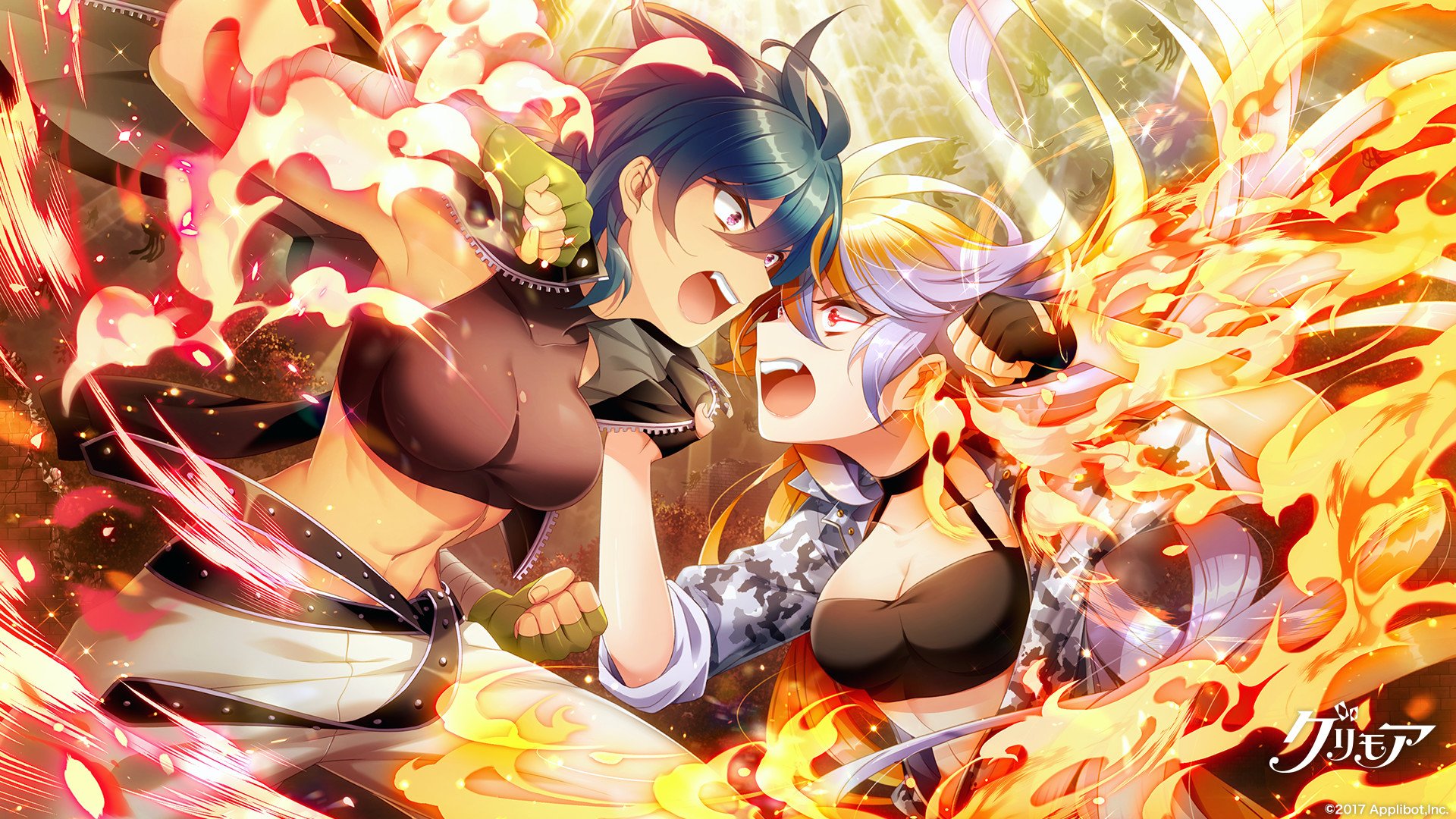 Twitter এ グリモアa 私立グリモワール魔法学園 レイドイベント終了まであと2日 デザインチームからユーザーの皆様へ 今回のレイド 風飛の丘に花は散り 巨星 墜つ の壁紙のプレゼントです ぜひデスクトップに飾ってください グリモア T Co