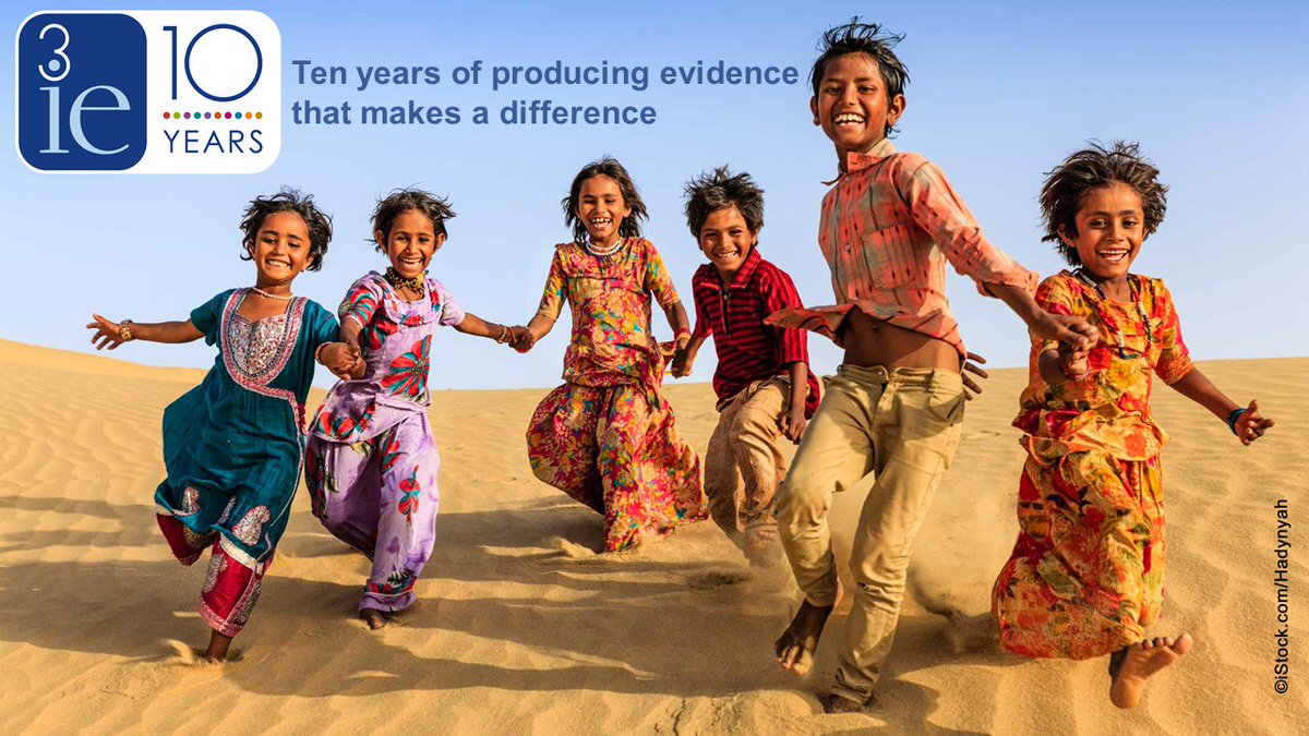 2018 is a very special year as it marks 3ie’s <a href="/3ieNews/">3ie</a> tenth anniversary. A big thank you from all of us at 3ie for your support over the last decade 
Here is my special greetings to all of you in a short video: youtube.com/watch?v=6mcKwK…