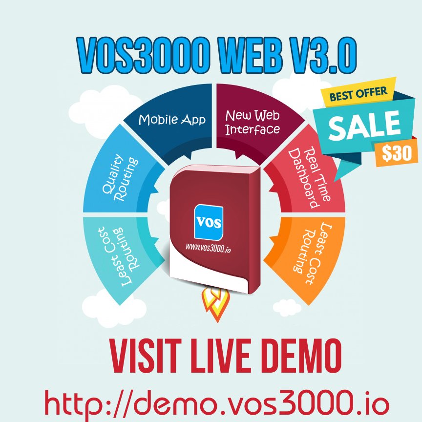 vos3000webv3_0's tweet photo. #Vos300WebV3.0 offers Free Mobile App with Anti-Hack feature
Best #VOIPBillingSolution
@vos3000.io
Visit Live Demo
https://t.co/vnGuIR62Um
Mobile App
https://t.co/3ZRoc5Sgj1
WebSite : https://t.co/2FaFTGC41l
Skype: support@vos3000.io
Email: support@vos3000.io
#VOIP
#WholesaleVoIP https://t.co/6BaJmVoFz4