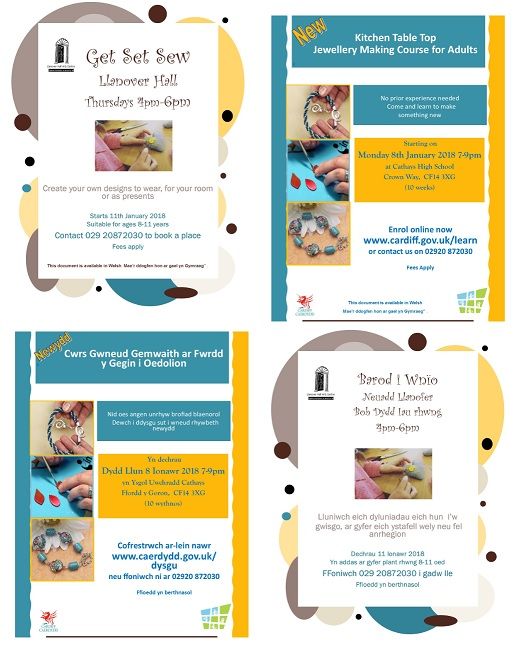 Looking to learn a new skill, craft or art? Get in touch with <a href="/LearningCardiff/">ACL Cardiff</a> &amp; start your new adventure TODAY! socsi.in/O8uYY #WorkingForYou