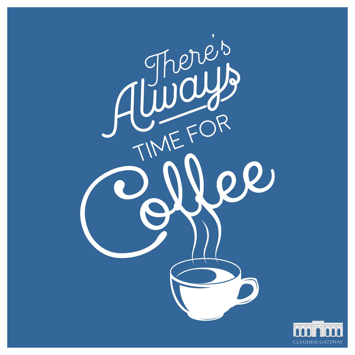 ClaudiusGateway's tweet photo. There's always time for coffee! 😌 #Colchester #tourism #Essex #charity #Roman #history https://t.co/N05IAISSva