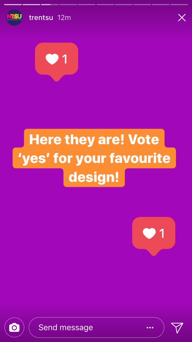 NTSU Instagram NOW to vote for your favourite sweatshirt in our design competition 👌🏻