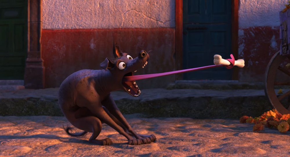 Fashion Press على تويتر 新動画 映画 リメンバー ミー 主人公ミゲルの相棒犬 ダンテはディズニー ピクサー初 毛のない犬 T Co Xwduqskmpc