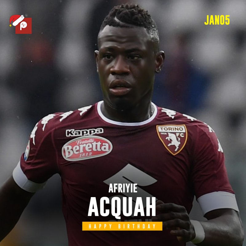 Happy birthday to Ghana Black Stars player Afriyie Acquah. 
