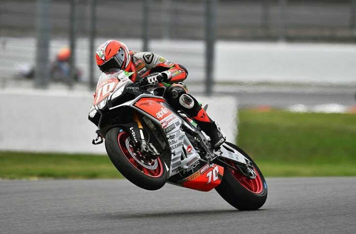 #Faltan 70 con <a href="/lucavit70/">Luca Vitali</a> y su Aprilia... ya va faltando menos! 
#70DaysUntilQatar