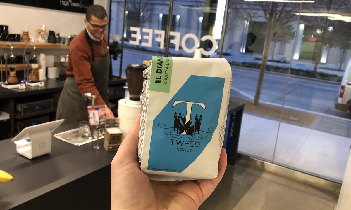 ClarityCoffee's tweet image. Pulling Guatemala El Diamante from @TweedCoffee all day! Tastes like chocolate covered almonds!