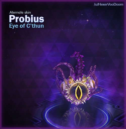 HexerVooDoom's tweet photo. Eye of C'thun Probius

#heroesofthestorm #probius #cthun https://t.co/UTjFFQcDZM