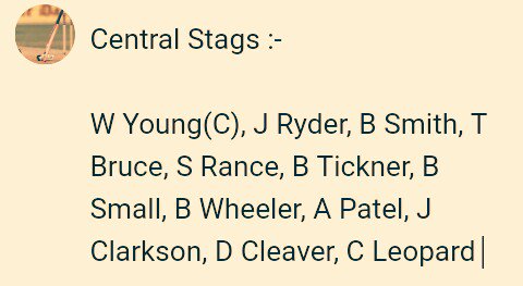 13Ranny_tweets's tweet photo. Official Squad #SuperSmash
Otago Volts vs Central Stags #CDvsOTG https://t.co/APPFgh07Xj