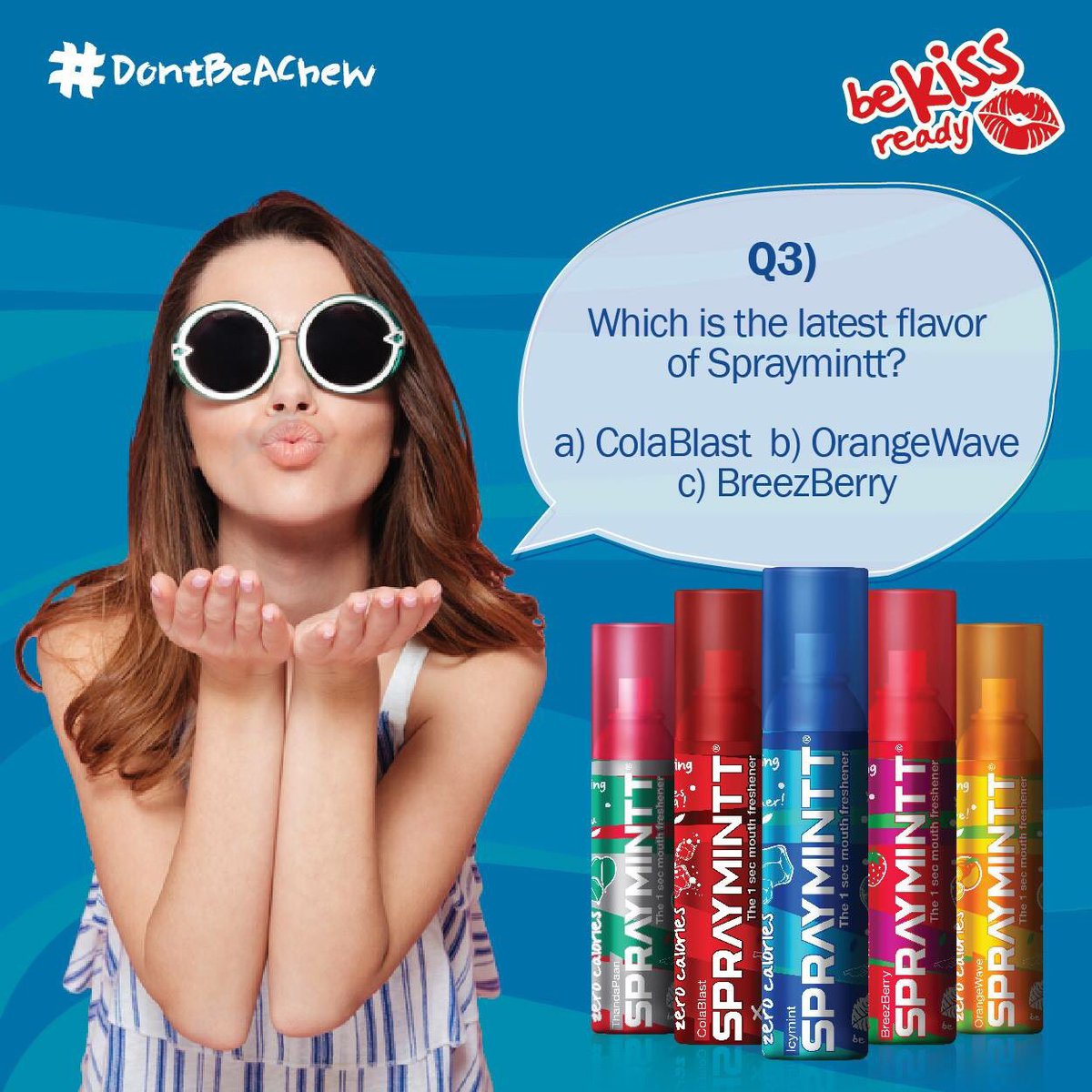 spraymintt's tweet image. Are you guys ready for #Qestion3? Here it comes! #Spraymintt #OneSecondWingman #DontBeAChew #ContestAlert