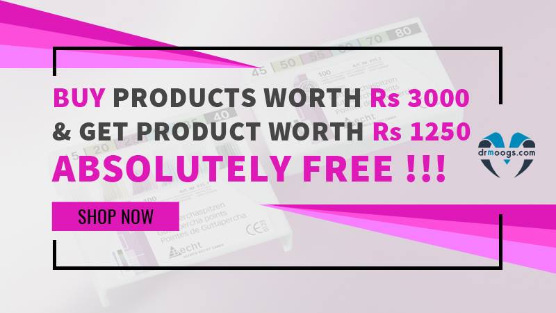 DrMoogs's tweet photo. NEW YEAR. NEW OFFER. 
New Year Celebrations continues at Dr.Moogs!!
Shop for Dental Products worth Rs 3000 and Get a product worth Rs 1250 absolutely free on your first order. Limited period only!
Shop Now https://t.co/uL6Jxd8maR
#NewYearOffer #DentalOffer #DrMoogs https://t.co/2zXCpo6Dz7