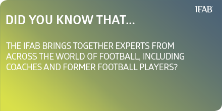 TheIFAB's tweet photo. The mission of The IFAB is to listen to the football community. The Football Advisory Panel brings experience of his 20 members to the discussions of the potential Law changes. Read more about our experts: https://t.co/CDc0OQHGtm https://t.co/vaLTtkXEI8