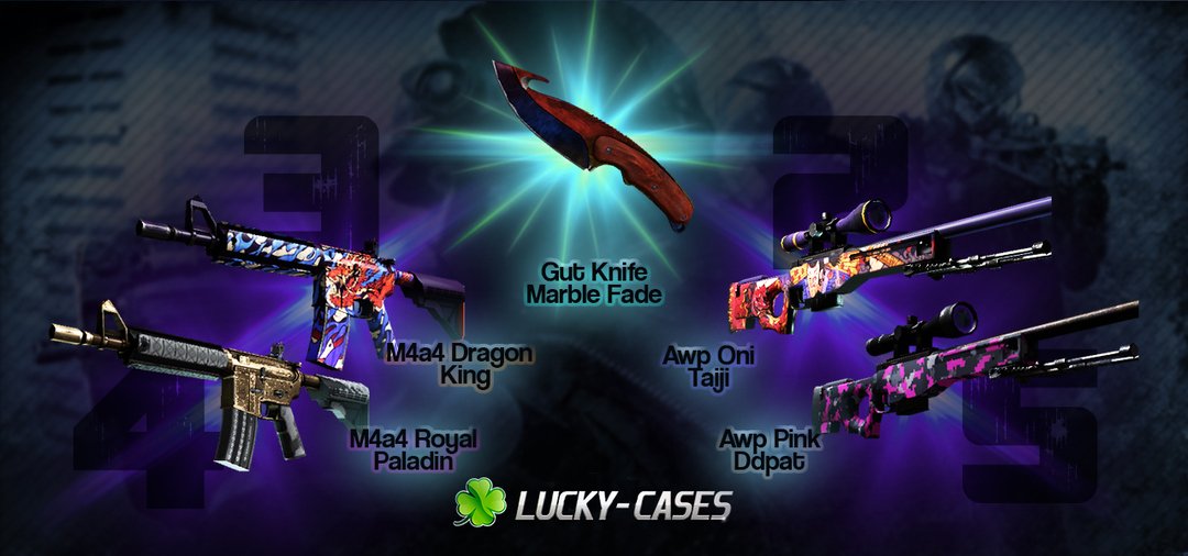 Lucky_Cases's tweet photo. 🌀We launch the first 🍀❗#SPECIAL #OFFER ❗🍀 in #2018 👉👉 #januaryspecialoffer
❗Check our fascinating prizes👇
☄https://t.co/SnnzRqB7WF☄
#awppinkddpart #awponitaiji #gutknifemarblefade #m4a4dragonking
#m4a4royalpaladin #csgogamers #csgo #luckycases https://t.co/xI9PjNunky