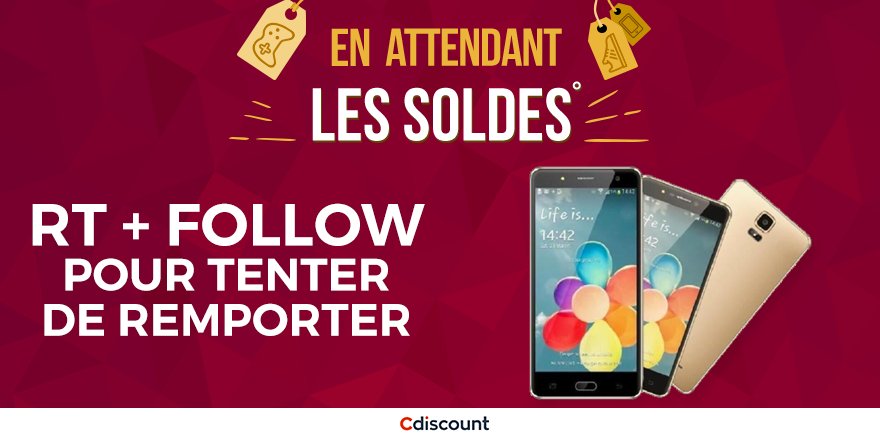 Cdiscount tweet media