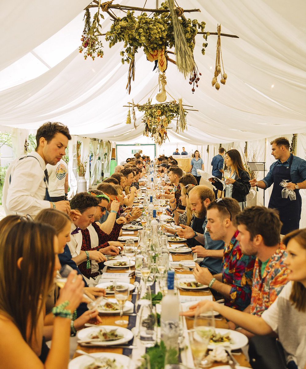 lostvillagefest's tweet image. A voyage of discovery for your mouth and mind... All aboard the Tribal Banquet 🌲🍗🌲