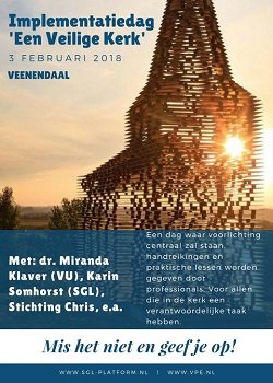 Zaterdag 3 februari 2018 organiseert de Verenigde Pinkster-en Evangeliegemeenten (VPE) in samenwerking met Stichting Gedragscode Leidinggevenden (SGL*) een implementatiedag ‘Een Veilige Kerk’ in Veenendaal # Geef je nú op via events4christ.nl/evenement/impl…