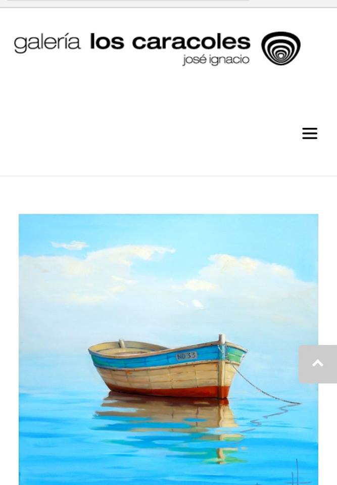 En Galería Los caracoles
José Ignacio, Uruguay.