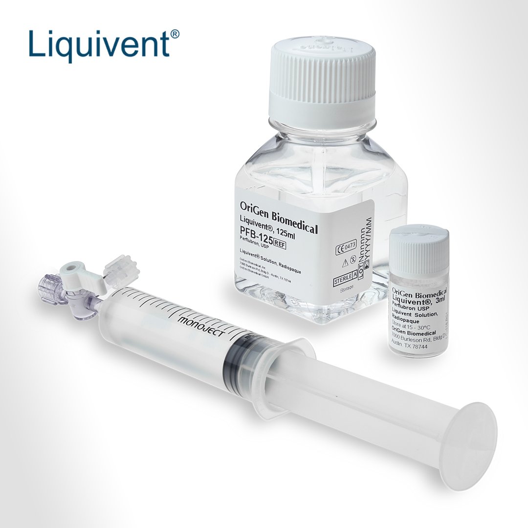 ChaliceMedical's tweet image. Liquivent®: a clear perfluorocarbon (PFC) solution for lung lavage - intended to aid in the removal of foreign material and tenacious bronchial secretions. ow.ly/98nN30hzDnl #liquivent #perfluorocarbon #lunglavage