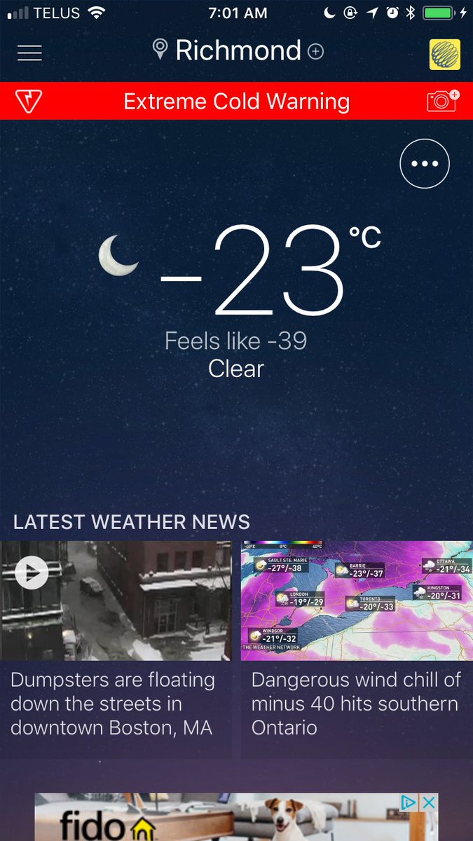 Why do I live here? #ottweather