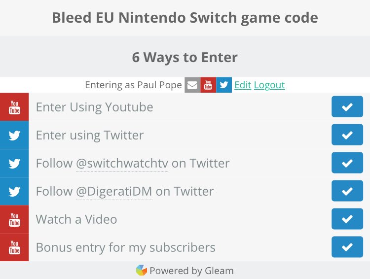 Paul_Pope's tweet image. 👌🏻 all done ... and great review for the game #bleed #NintendoSwitch #SwitchWatch