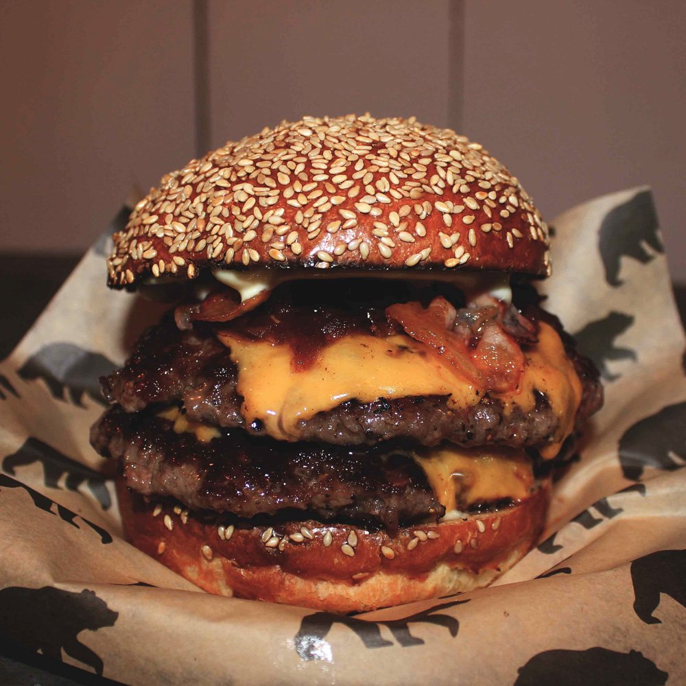 Treat yourself for making it to the end of the first working week of 2018 W/ one of these badboys from <a href="/BlackBearBurger/">Black Bear Burger</a> ! 🍔
