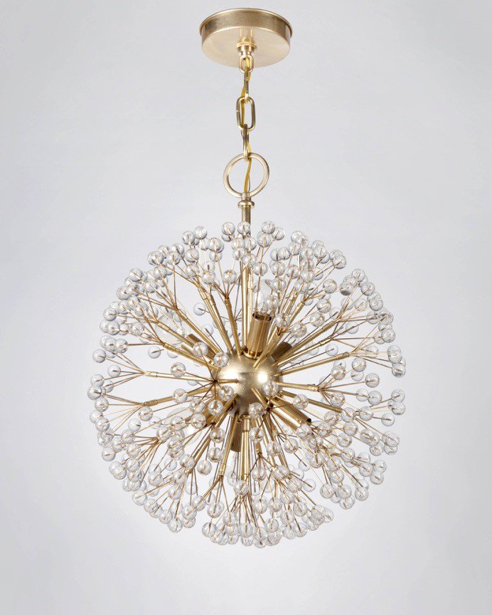 Out with the old, in with the new! If your looking for new #lights make a point to visit <a href="/RemainsLighting/">Remains Lighting</a> tomorrow. Both the ‘Dendelion 18’ #chandelier and ‘Veronique’ table lamp (pictured) are up to 50% off in the #SampleSaleAtDCCH bit.ly/2kqg0vm