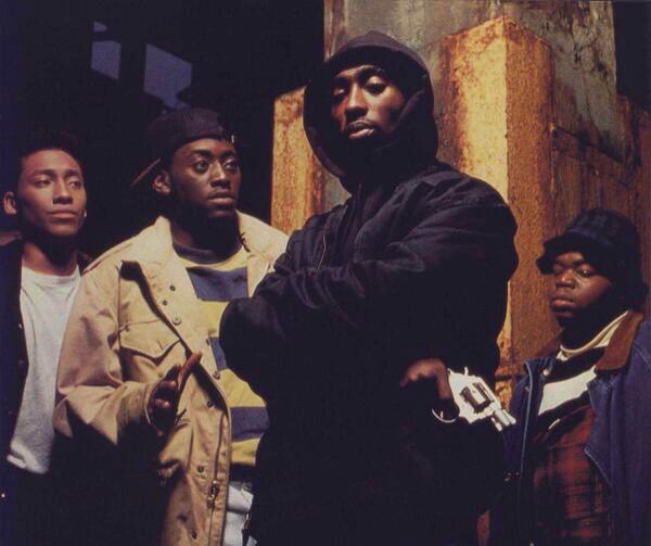 The Thug - the black guys who are doing or selling drugs. Also might have some type of gang affiliation. He's extremely violent and doesn't have a problem with killing anyone he might have an issue with. Movies like Boyz N the Hood and Juice are good examples.