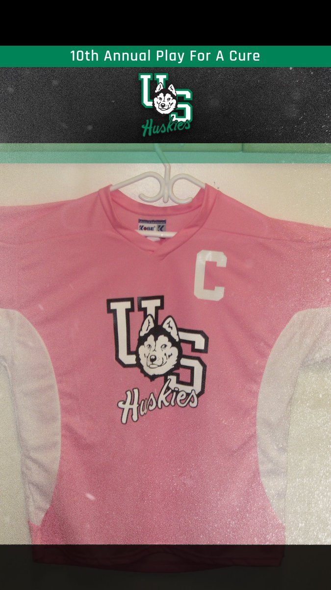 It all started with a pink jersey. And now 10 years later and more than $25,000 donated to cancer research, it is our Play For A Cure game once again. 

Join us, support us ⬇️ 
bit.ly/2CEguZS 

#HuskiePride #FarewellRutherford