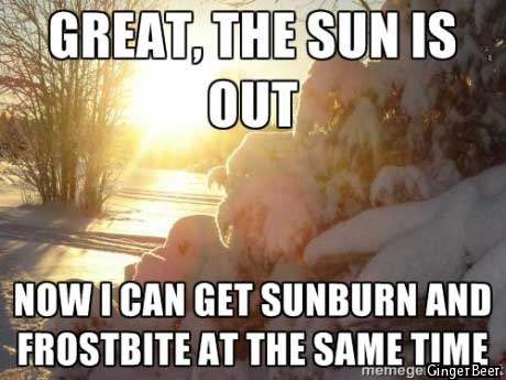 BigRapidsDPS's tweet photo. A Friday funny, even though the temperature is not! https://t.co/2jmLIhCJS8