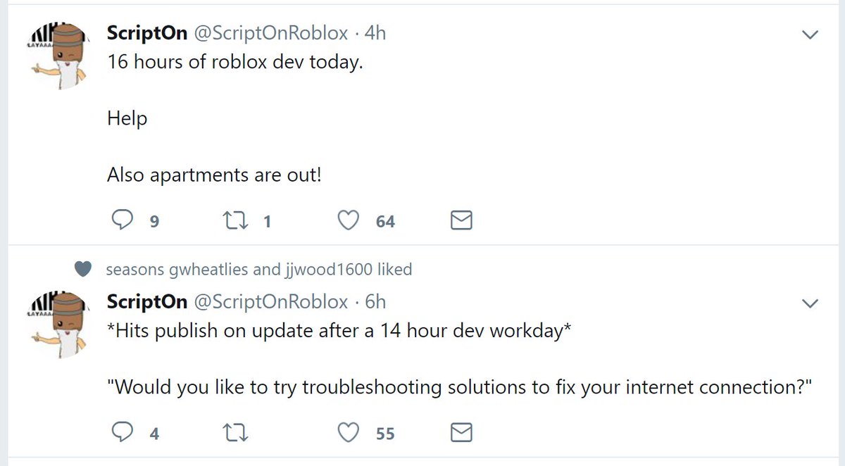 Quenty On Twitter When Fixing Your Internet Connection - roblox internet connection
