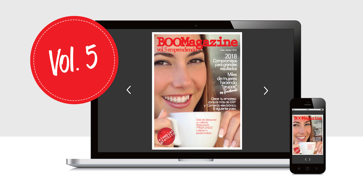 boomagazinemx's tweet photo. Comenzamos el año con buenas nuevas: ¡Ya está online nuestra 5º edición! 🎉
¡Léela, nútrete y haz crecer tu #emprendimiento!
https://t.co/ThXfGG0o0v
#BOOMagazine https://t.co/C3Rb3gmx9P