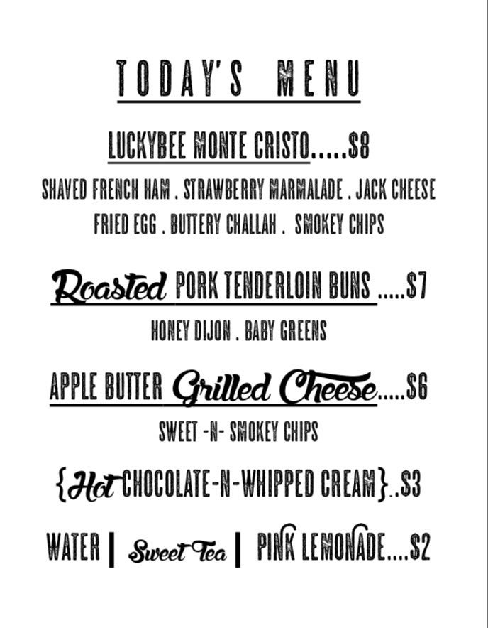 Lunch!!! .... and dinner too
Today 11-2pm and 5-9pm with 
<a href="/DeliDunRight/">Deli Foods</a> <a href="/The39Stand/">The 39 Stand</a> <a href="/Jay/">Jay</a>'sLatinInfusedCajunCreoleCooking @HoangsNoodleHouse (dinner only)