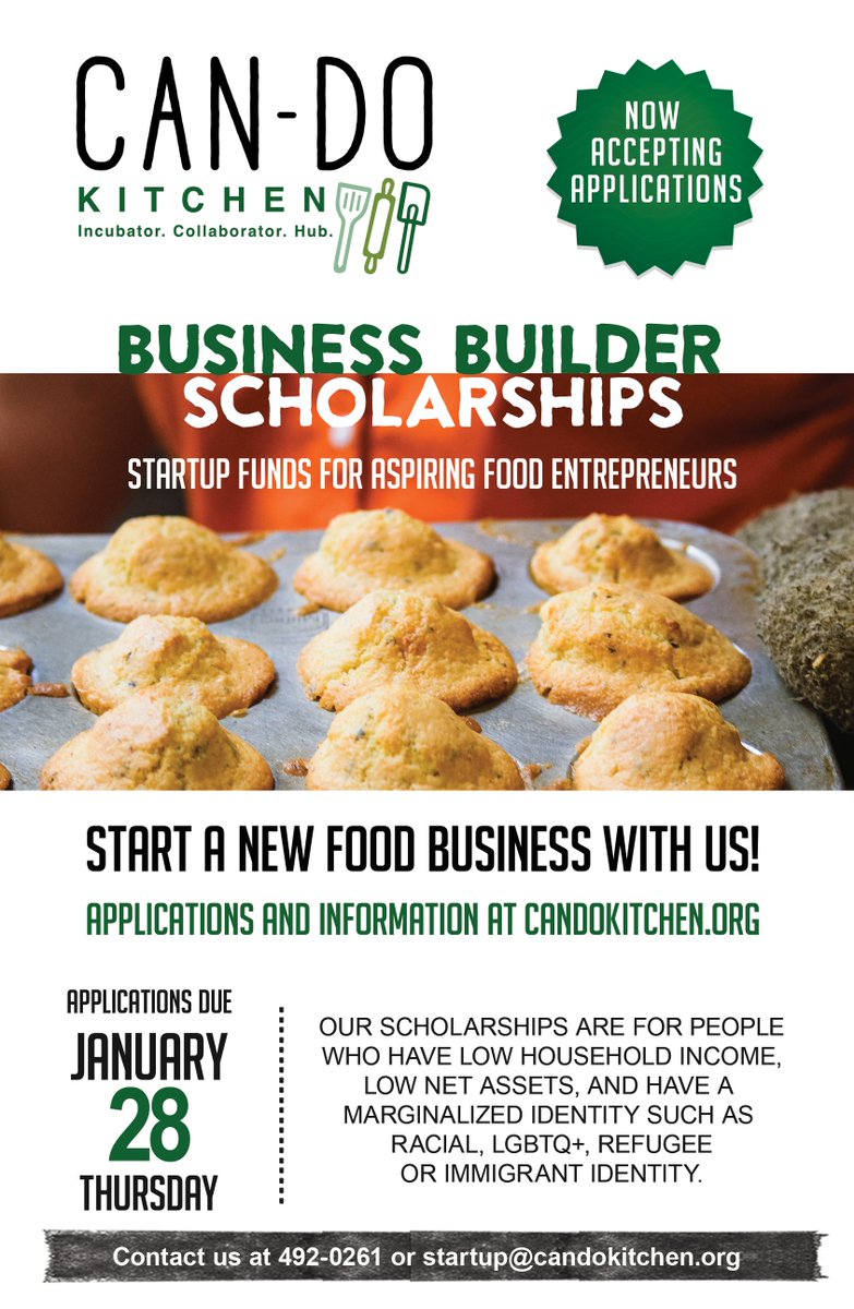 #BusinessBuilderScholarship apps are avail in Ingala, Spanish, and soon Arabic! Help us spread the word. Taking apps til Jan 25. ow.ly/Rgle30hBE2a