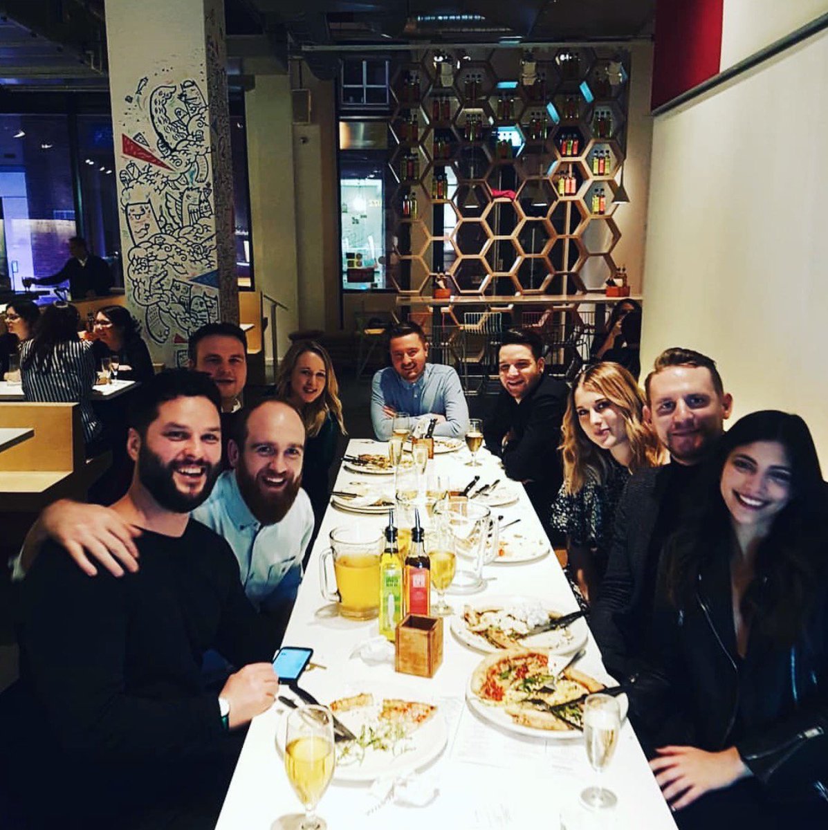 New Years Resolution: Spend more time with friends eating #pizza. #PizzaBuzz #NewYearsResolution